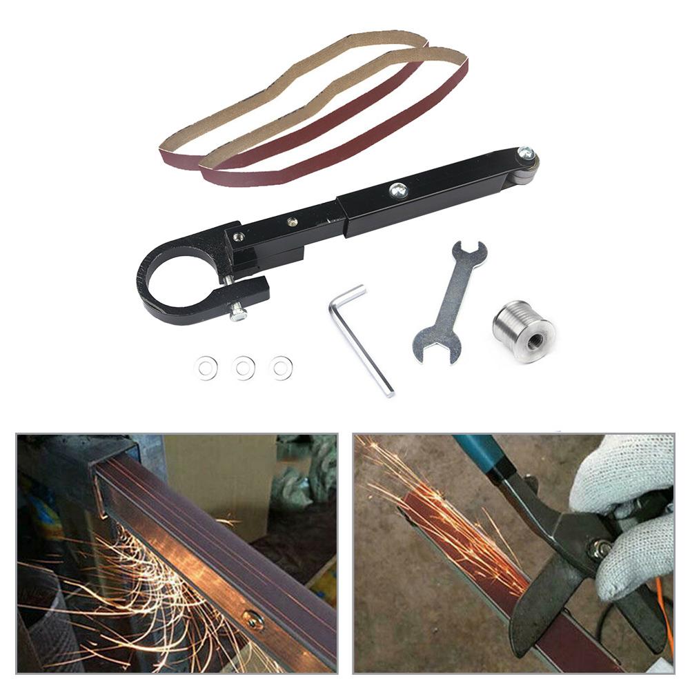 DIY Angle Grinder Electric Belt Sander Attachment Polishing Tool for