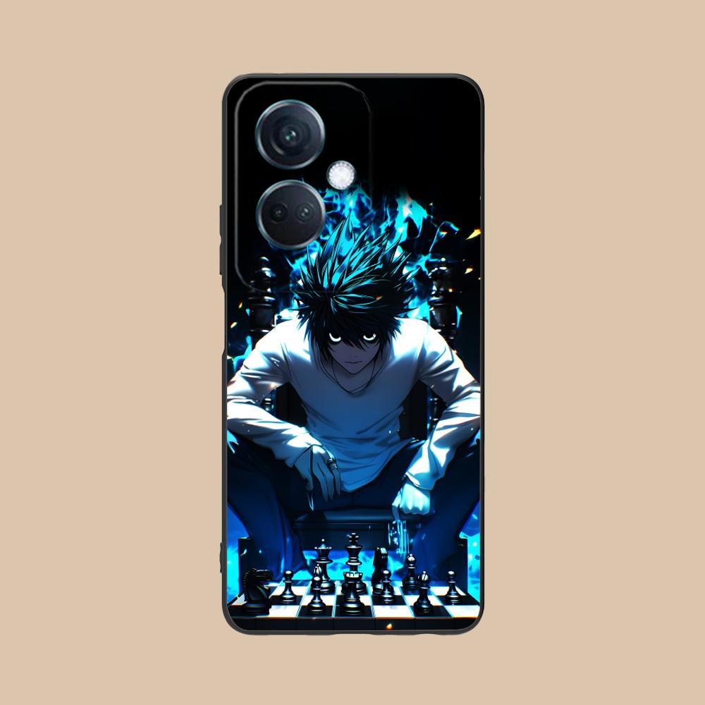 Death Note L Lawliet Mobile Phone Case for OPPO Reno 14 13 12 11 10 9 8 7 6 5 F T Pro 5G Colorful Printing Cover Pretty Luxury