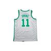 Nike NBA Kyrie Irving City Edition Swingman Jersey Men Basketball Sportswear Grey-Green 912077-014