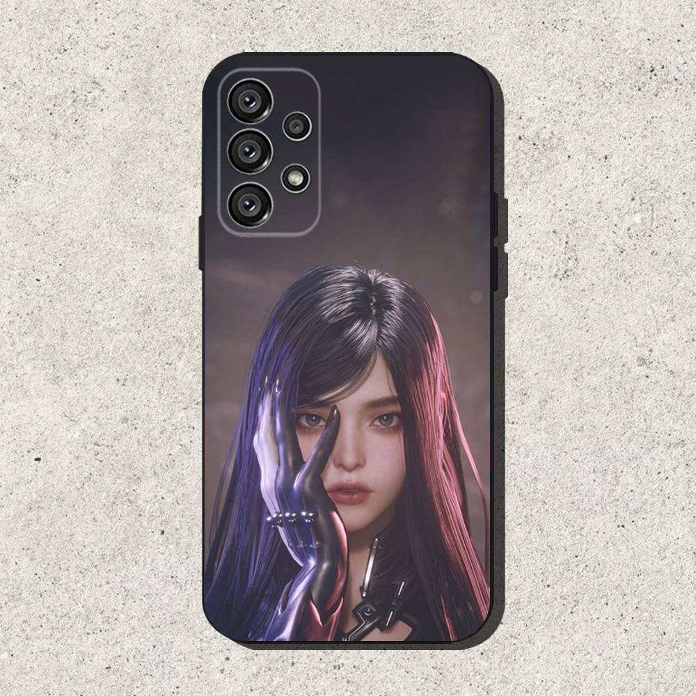 Game Stellar B-Blade Phone Case For Samsung S25,S24,S21,S22,S23,S30,Ultra,S20,Plus,Fe,Lite,Note,10,9,5G Black Cover