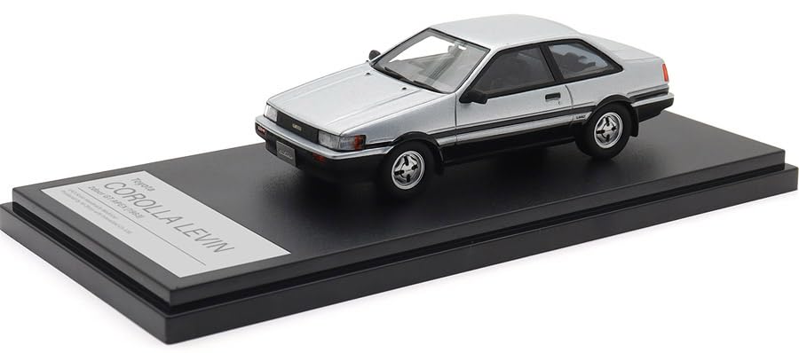 

INTERALLIED Hi Story Scale Toyota Corolla Levin 2dr GT APEX High Metal Finished Model HS522SL 1/43 (1983) Two-Tone