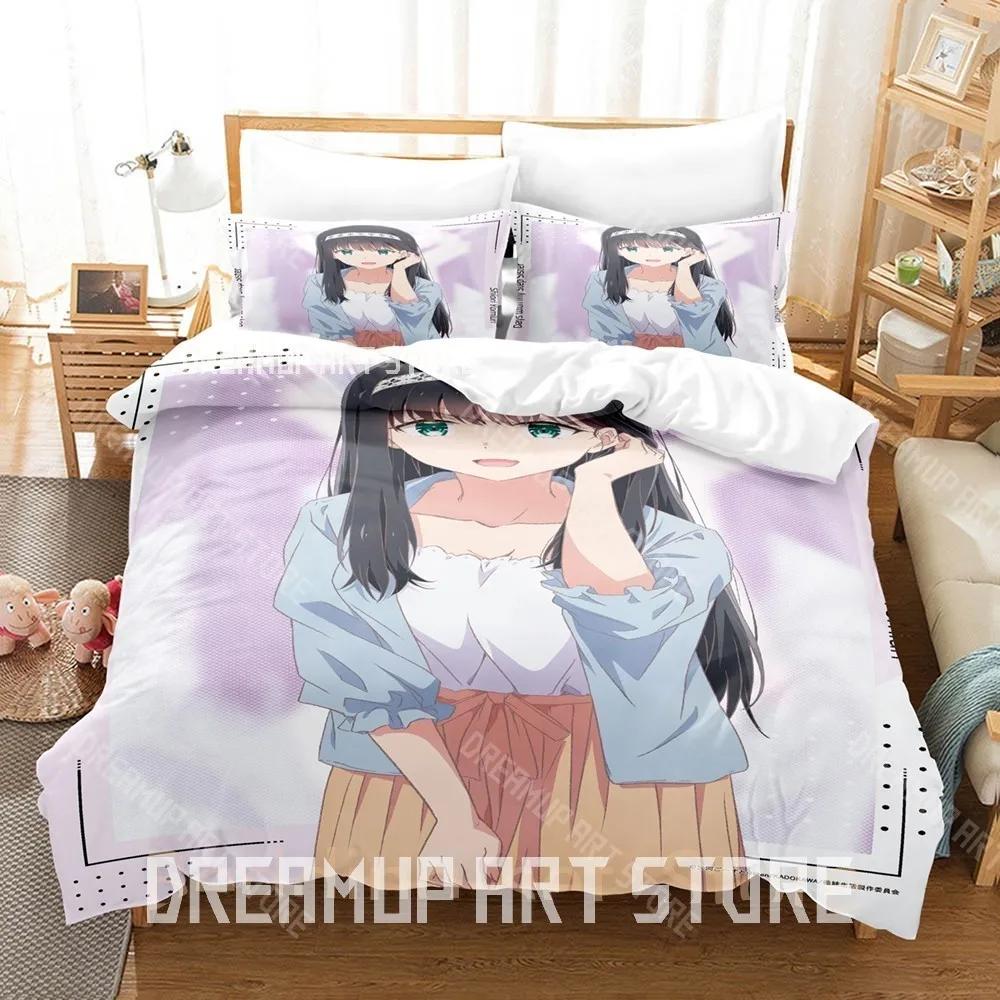 3D Print Days with My Stepsister Bedding Set Single Twin Full Queen King Size Bed Set Bedroom Duvetcover Sets Anime Bed Sheet