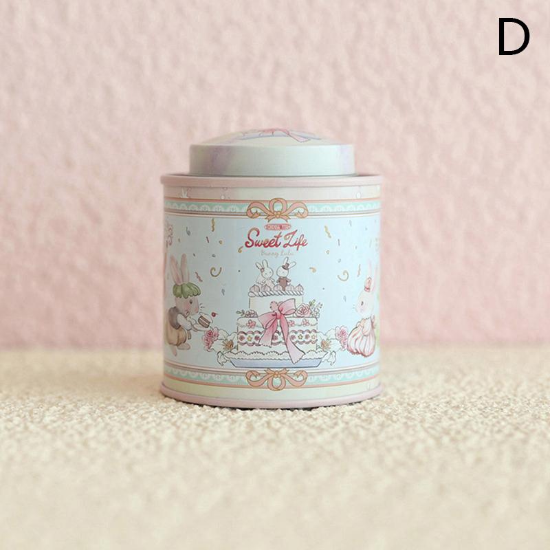 

Мультяшный Садовый Кролик Чемодан Жестяная Коробка для Хранения Конфет Печенья Круглая Металлическая Органайзер для Ювелирных Изделий Подарочные Коробки для Свадьбы Дня Рождения