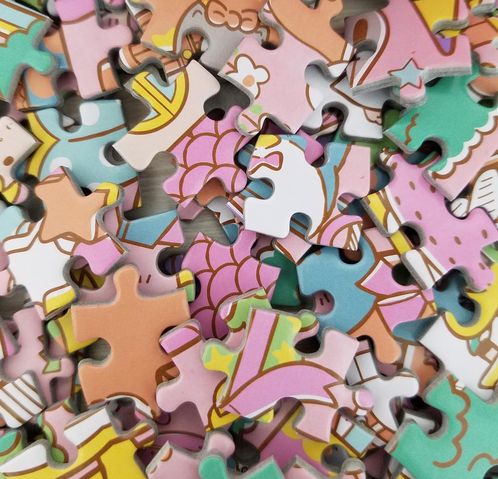 Beverly (BEVERLY) [Made in Japan] Beverly 500 Small Jigsaw Puzzle Sanrio Characters Retro Park (26 x 38 cm) 500S-014