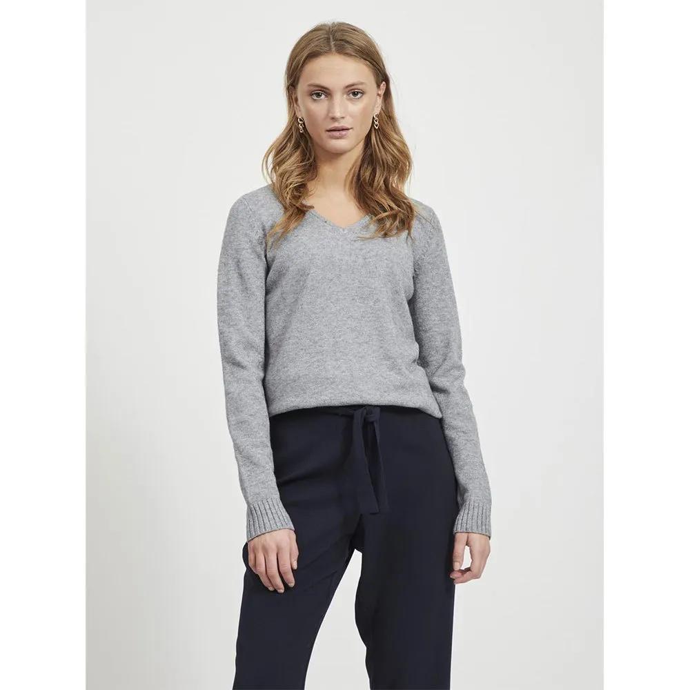Vila V-neck Sweater Ril