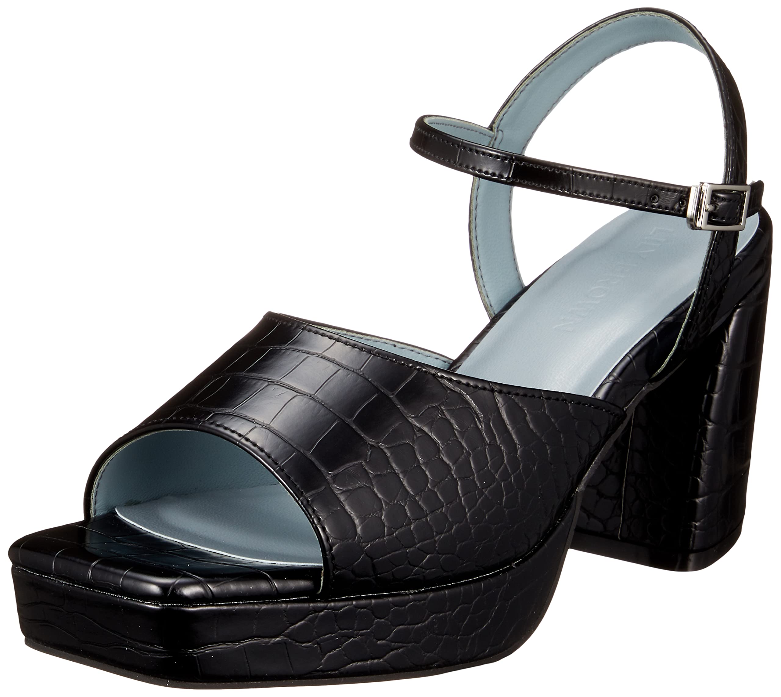 

Platform Sandals LWGS221322 BLK small [Lily Brown] Women s