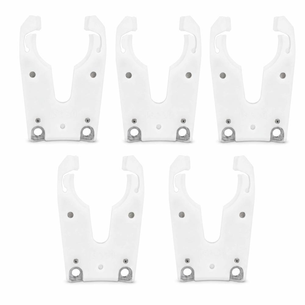 5pcs Flame Proof Rubber Tool Holder Clamp ISO30 Woodworking Tool Holder CNC Machining Center