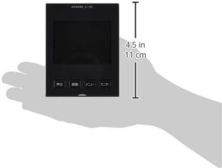 Aiphone Video Entrance Main Adjustable Camera Lens JS-12E Intercom, Doorphone, Camera-Equipped Unit, Monitor-Equipped Unit, Easy-to-Understand