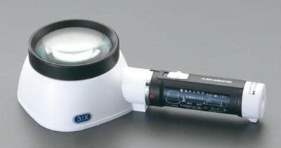ESCO Magnifying Glass (with Light) X3.5/80mm EA756AG-10A