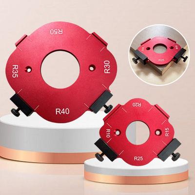 1/2pcs Woodworking Round Corner Positioning Mold Reusable Woodworking Router Templates