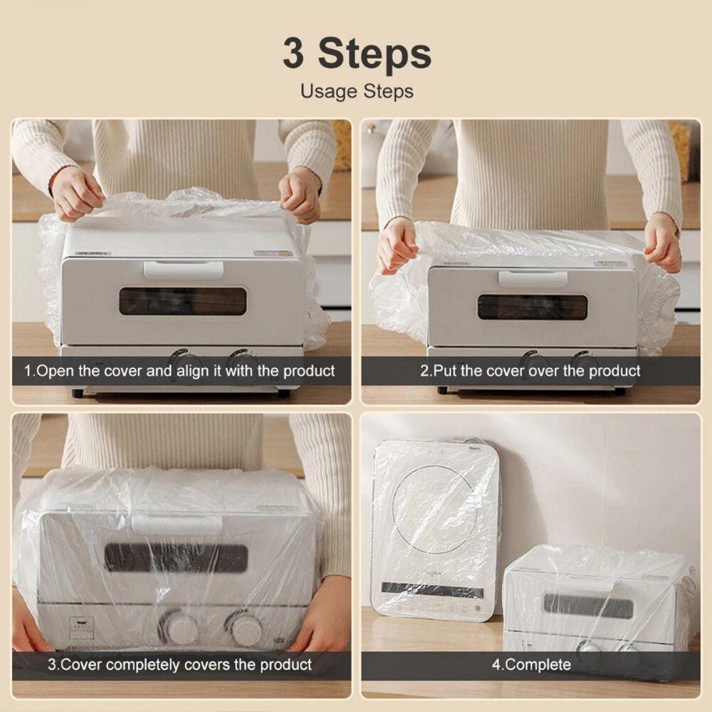 10Pcs Electric Fan Fan Dust Cover Waterproof Elastic Wrap  For Electric Cooker Oven