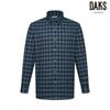 Men S No Care polyeSter Blend Small Check Regular Fit Shirt dmw3Shcl111n1