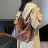 2025 New Women's Bag Underarm Bag Velvet Zipper Shoulder Crossbody Bag Backpack