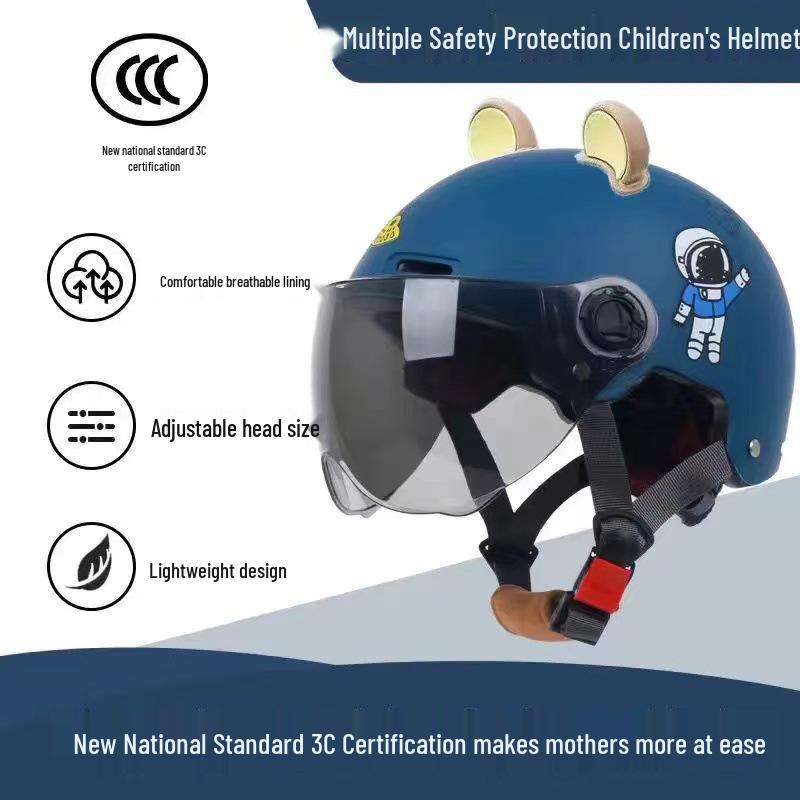 Kindersicherheitshelm 3C-Standard für Elektroroller - Universell passend für alle Jahreszeiten