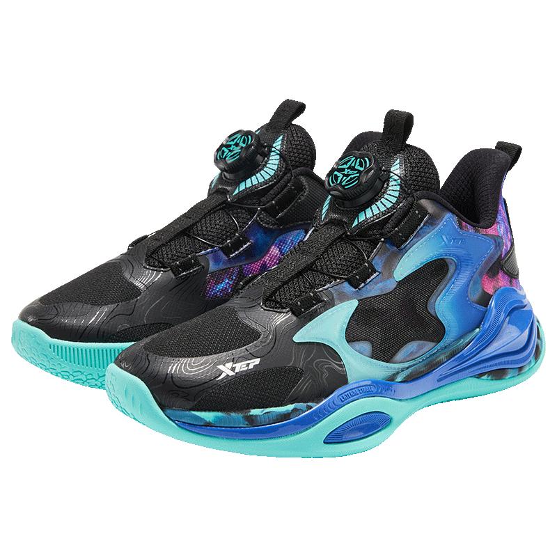 Xtep Kids JinGe Rotary Buckle Basketball Shoes 34