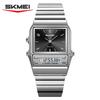 SKMEI 2632 Student Dual Display Luxury Watch for Men Women's Electronic Waterproof Chrono Mens Wristwatches Quartz Watches Reloj