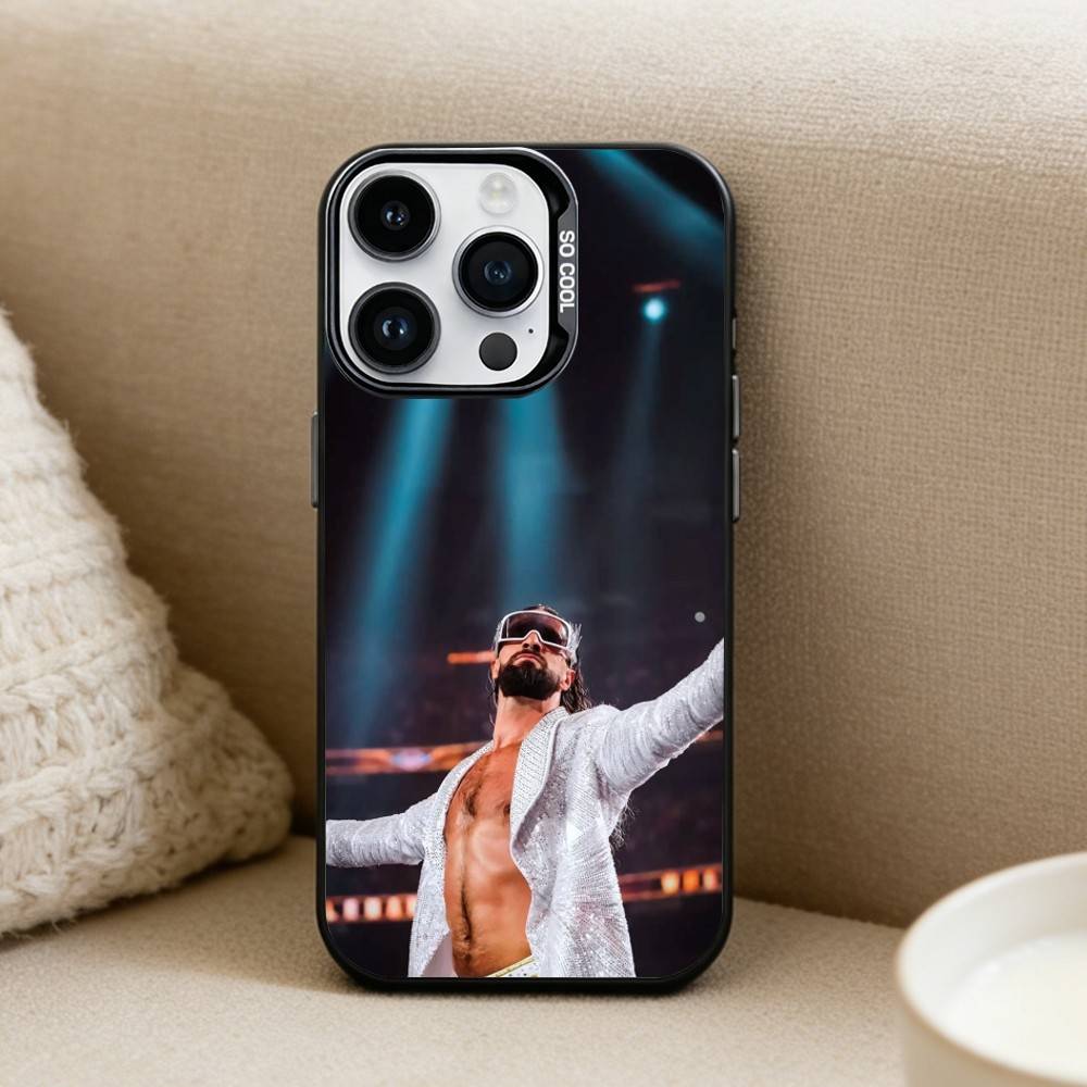 Boxer S-Seth R-Rollins  Phone Case For iPhone17, 16,15,14,13,12 Pro Max Black Candy Matte Shockproof Cover