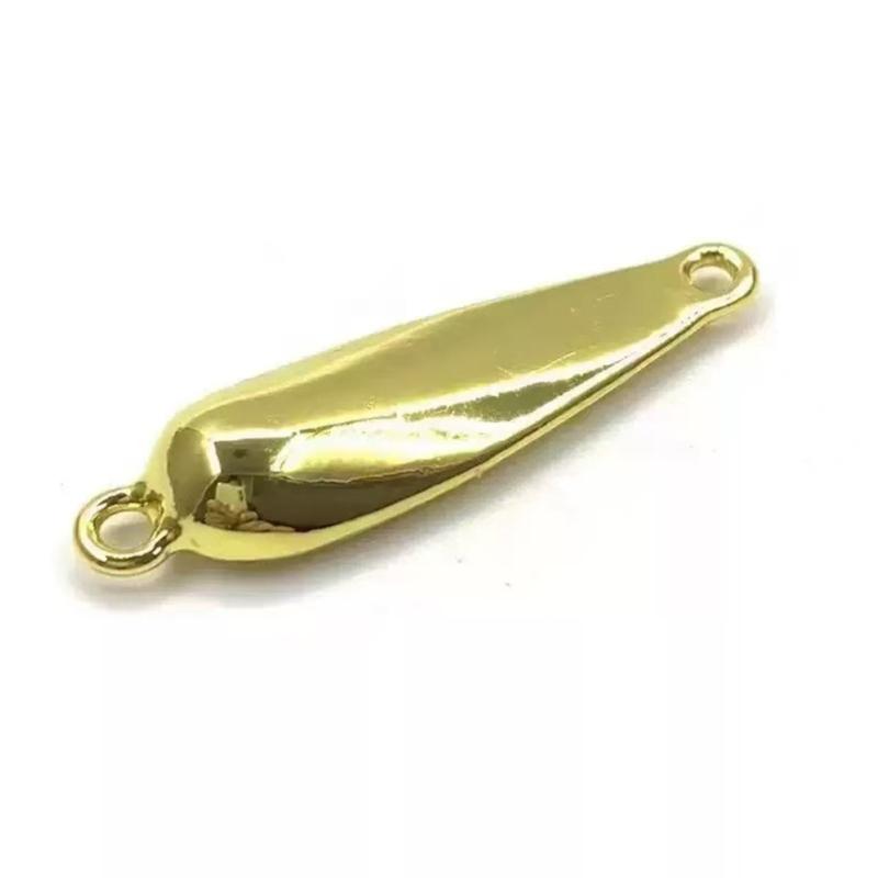 5pcs Spoon Spinner Sequins Baits with Propellers Worm Fly Lures Fly Metal Fly Fishing Baits Fishing Accessories