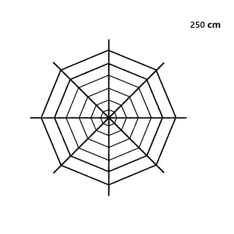 Halloween Spinnennetz Simulation große schwarze Spinne Dekoration Bar Szenenlayout Requisiten Partydekoration Rasenszenerie Heimdekoration