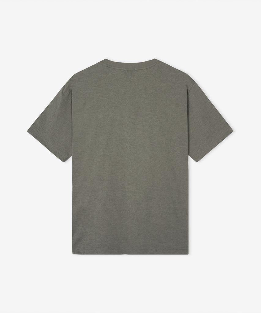 Nyuballanseu Nbneg31633 / Uni Frozen Essential Small Logo Short Sleeve T-Shirt (Khaki)