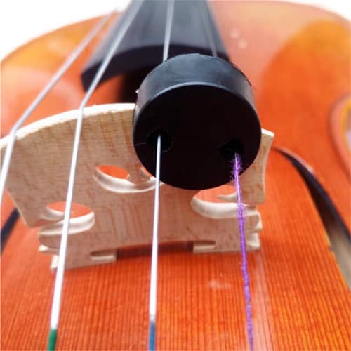 2-piece Mute, Violin Mute with Rubber Silencer, String Instrument, Violin Mute (Style)