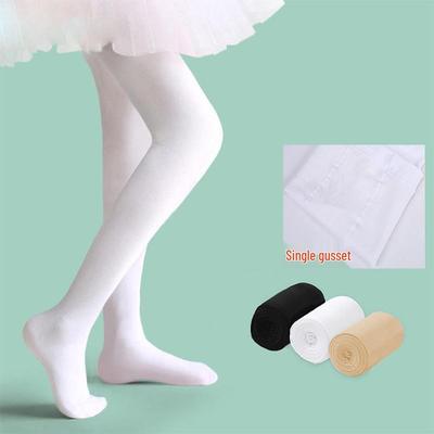 Gyermek és Felnőtt Fehér Bársony Táncszokni - Vastag, Meleg és Tökéletes Őszre és Télre