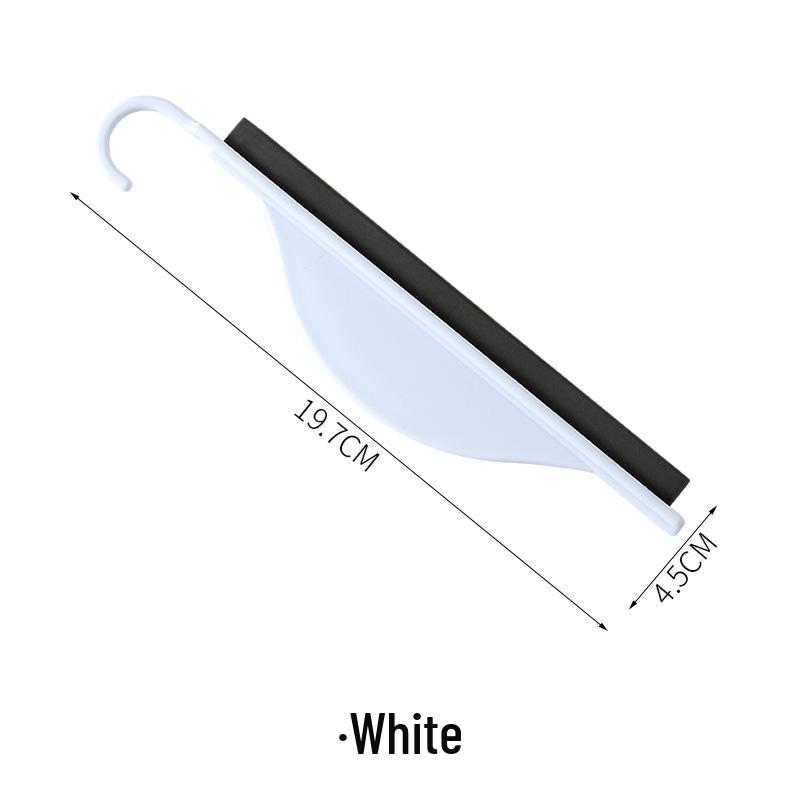 Mini Silicone Countertop & Bathroom Glass Squeegee белый