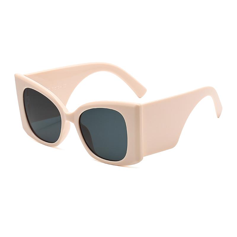 New Brand Square Sunglasses Women Anti UV Big Frames Sun Glasses Design Personality Retro Outdoor Sun Visors Female