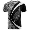 Summer Round Neck Polynesian Style Pattern 3D Print Top Fashionable Casual Short Sleeved Men's T-shirts