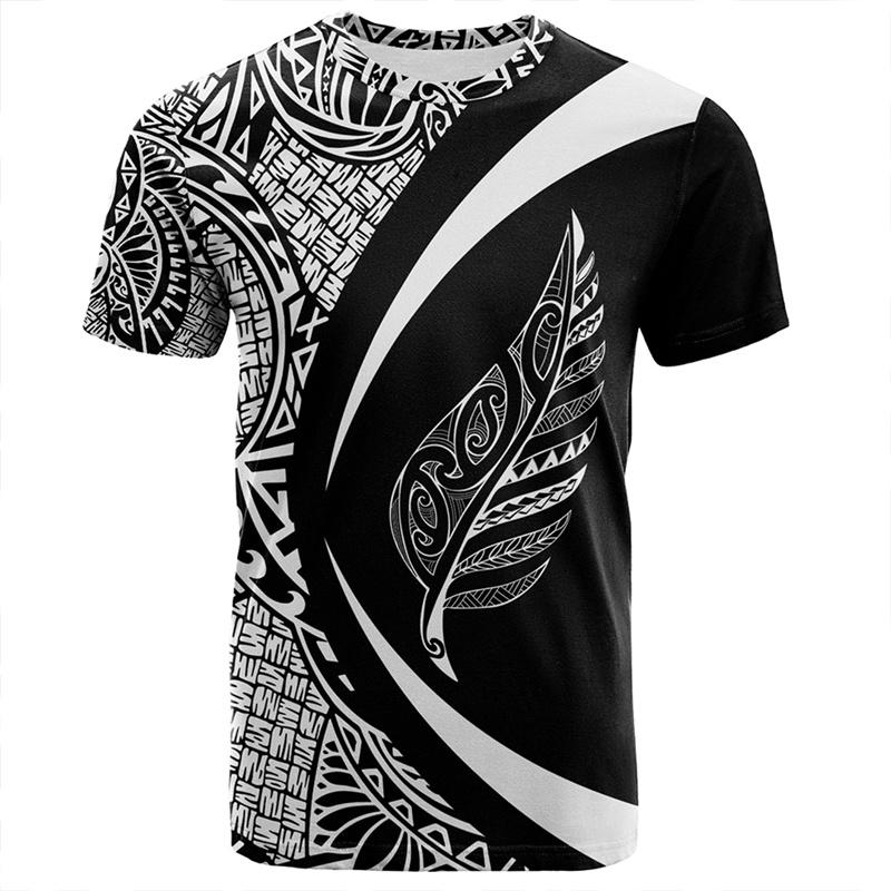 Maglietta 3D Nuova Zelanda Maori Rugby Ball Stampa Sport Fitness Asciugatura Rapida T-shirt Per Uomo Bambino Moda Hawaiana Palestra Abbigliamento Top 4XL