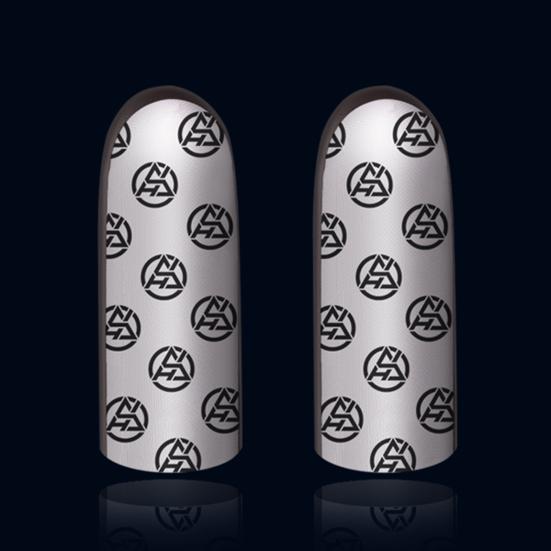 1 Pair Finger Touch High Sensitivity Sleeves Zero Wear-resistant Anti-Sweat Compression Support Game