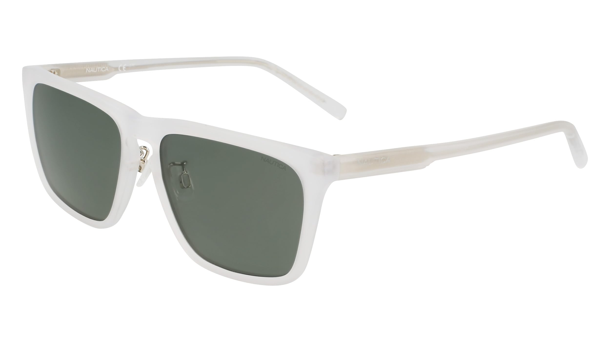 Nautica Sunglasses N6006SLB Matte Clear Crystal 56