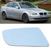 Right Driver Side Heated Wing Mirror Glass Fit for 5 Series E60 E61   6 Series E63 E64