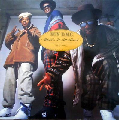 12inch Record RUN-DMC - What's It All About / The Ave. PRO7315 Profile Records 1990 US Rap & Hip-Hop/R&B Used