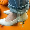 Women Tassel Pins Jewelry Fashion Autumn Winter Coat Brooch Waist Buckle Button Clasps Trouser Leg Decorative Brooch
