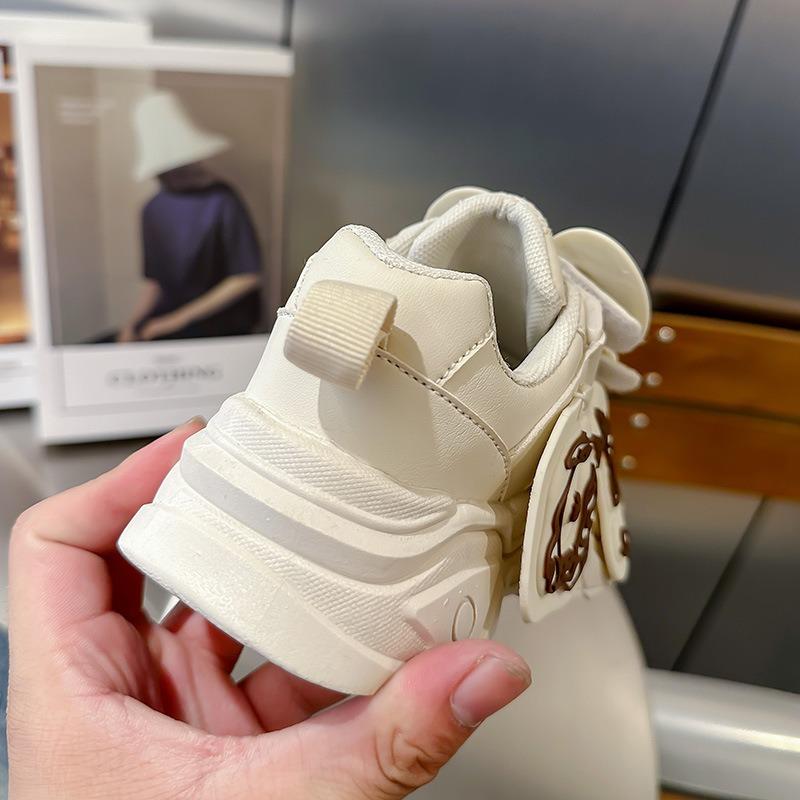 Весна и осень Новая детская обувь для девочек Спортивная обувь с заячьими ушками — фото 9