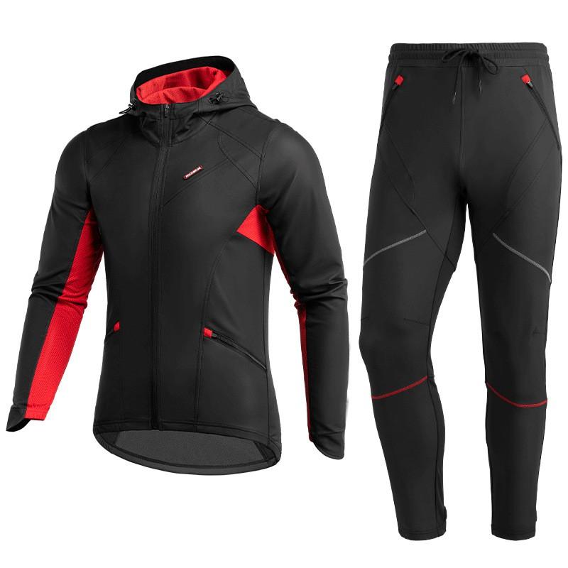 ROCKBROS Thermal Fleece Cycling Set Men
