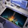 Mouse Pad Anime Keyboard Pad Laptop Outer Wilds Solar System Desk Mat PC Gaming Accessories Natural Rubber HYBXAXC XXL Carpet