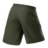 Men Athletic Shorts with Drawstring Waist Zipper Pockets Lightweight Breathable Quick Dry Sportswear for Training Running Gym Workout