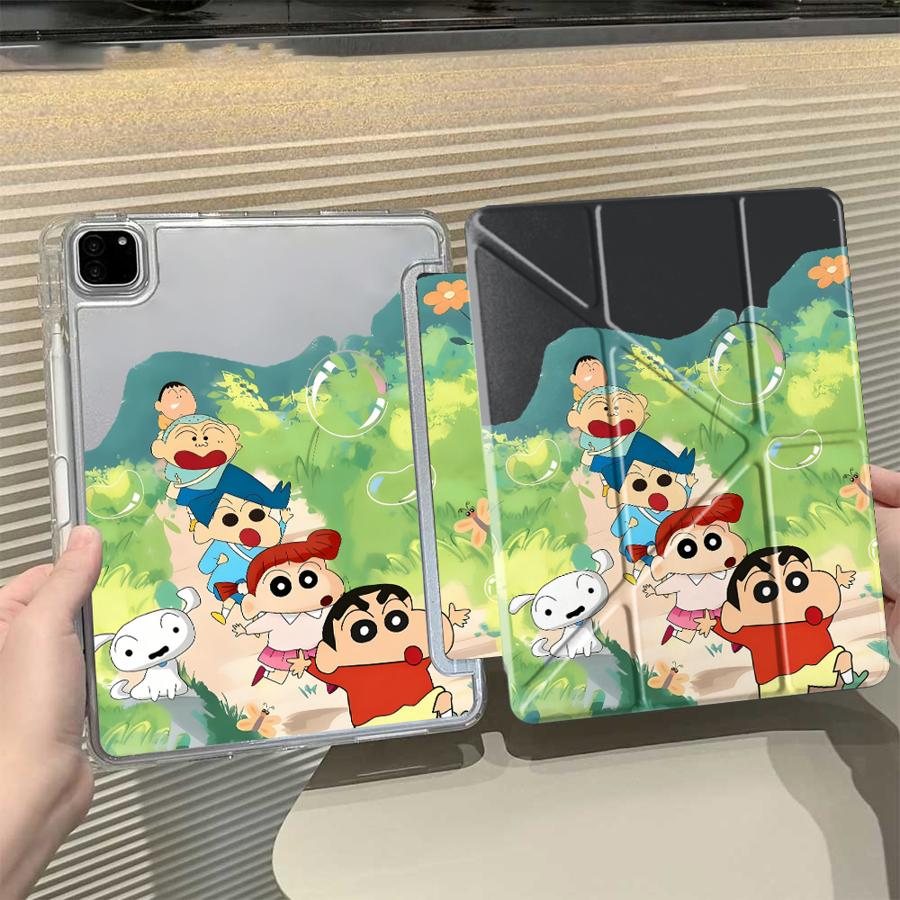 

Tablet Case For iPad Pro 11th 10th 9th 8th 7th 12.9inch Mini 6 7 Air 4 5 M3 M2 1 2 M4 11inch Pro 2025 Y-Fold Holder Cover iPad Mini 7 8.3