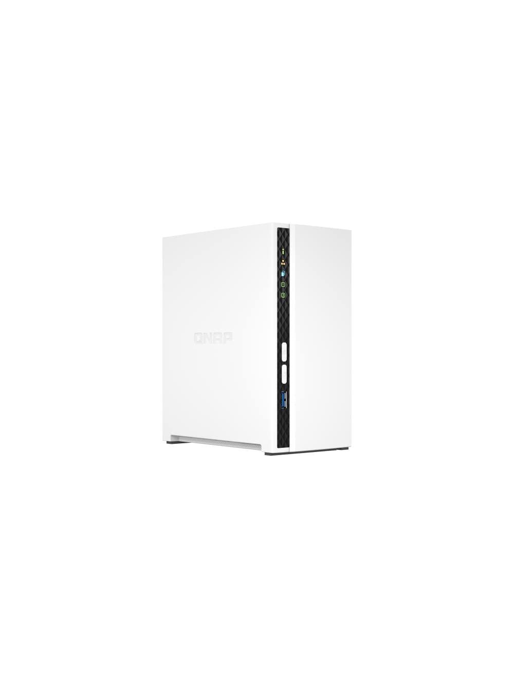

QNAP 2 Bay Affordable Desktop NAS ARM Quad Core Processor and 2GB DDR4 RAM TS-233-US Cortex-A55 (Diskless)