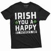 Happy Saint Patricks Day Shirt Clover Shamrock Shirts St Patrick's Day Gift Tee
