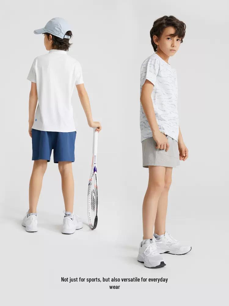 Summer Quick-Dry Breathable Boys' Sports Shorts for Tennis, Fitness, Running, and Cycling