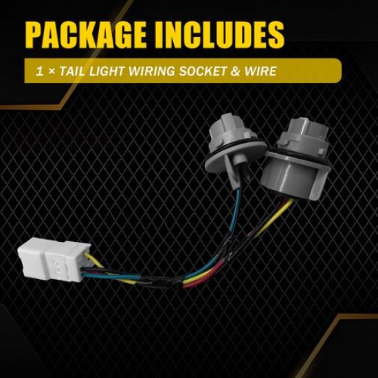 Fit 2017-2018 Kia Forte Tail Light Lamp Wiring Harness Socket & Wire 92470-B0600