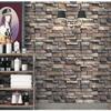 Papel de parede autoadesivo de tijolo de pedra 3d para móveis-murais de parede para sala de estar quarto fundo de parede de vinil à prova d'água