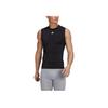 Adidas Techfit Training Sleeveless Tee Black Men Streetwear HK2338