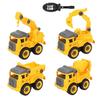 Children Gits Nut Assembly Puzzle Toy Removable Engineering Vehicle  Children's Toy
