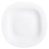 Farfurie plată Luminarc Carine Alb sticlă (Ø 26 cm) (24 Unități)