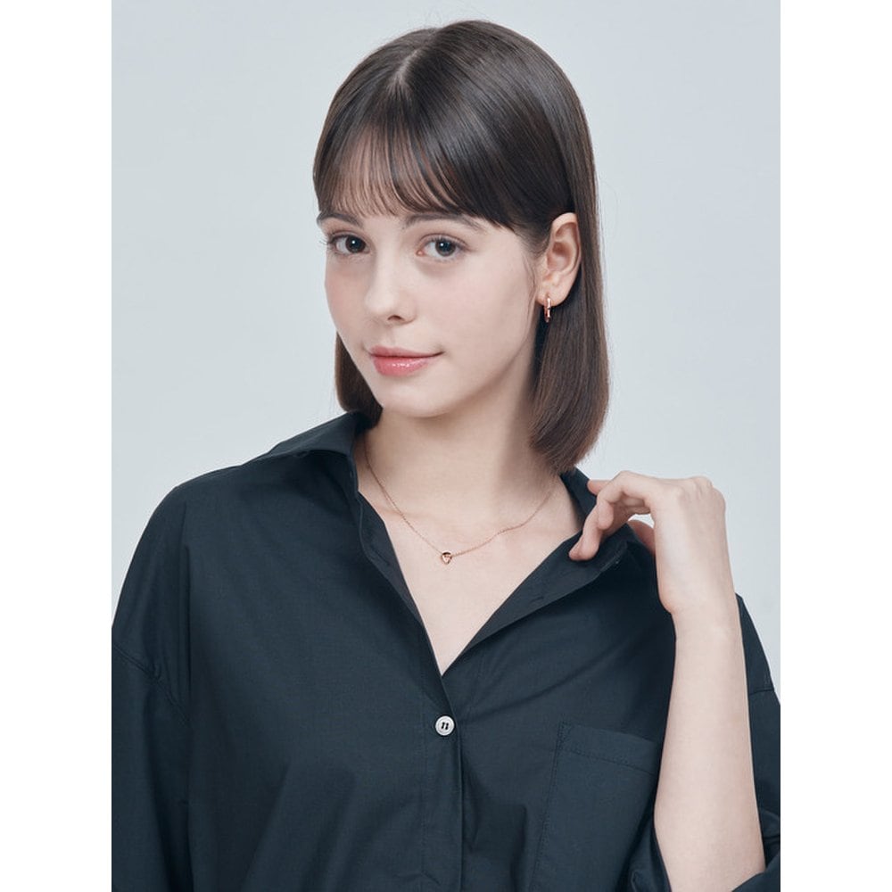 Ella Petite Heart Q Necklace Elbrnn215