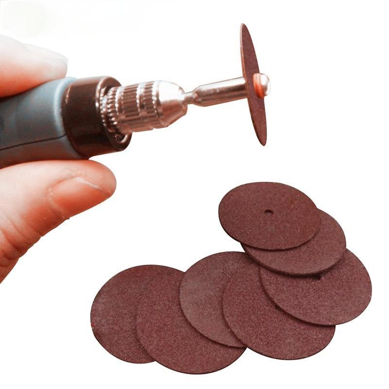 36/38Pcs Set Dremel Rotary Tool Accessories Cutting Disc Circular Saw Blade Grinding Wheel Abrasive Sanding Disc Tools